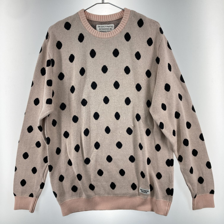 楽天市場】WACKO MARIA ワコマリア ニット サイズ:L 22AW パラダイス図