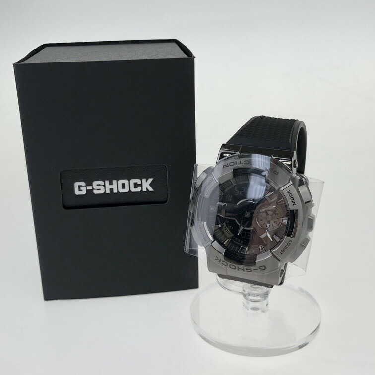 【美品】ワイズ ヨウジヤマモト Gショックコラボ ヨウジヤマモト「Y's×G-SHOCK」 幅広クロスバンドのコラボモデル