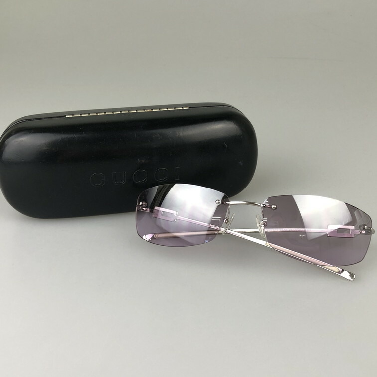 GUCCI グッチ　サングラス　メタルフレーム　ホースビット　グラデーション GUCCI グッチ サングラス メタルフレーム ホースビット