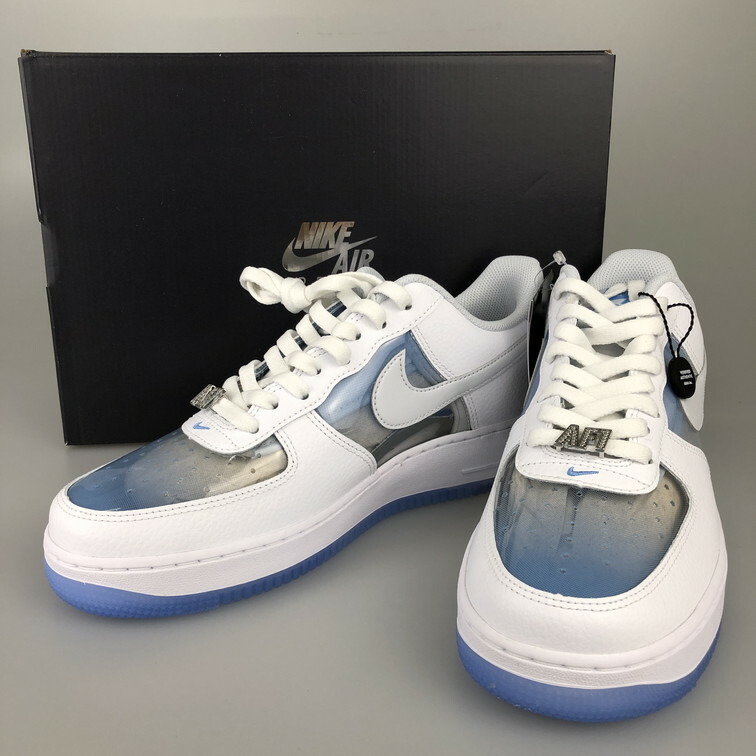 追跡有★NIKE Air Force 1 グレー×シルバー ナイキ NIKE AIR FORCE 1 LOW エアフォース 488298-065 US8.5