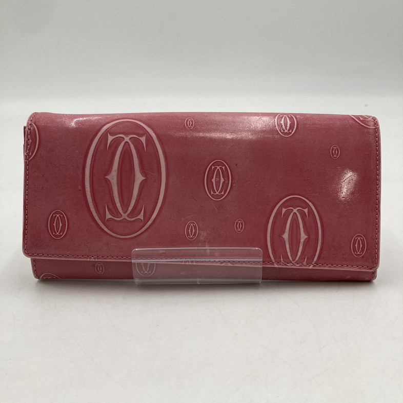 【Cartier】カルティエ 二つ折り財布　ハッピーバースデー エナメル　ピンク 楽天市場】【新品未使用品】【財布】Cartier カルティエ
