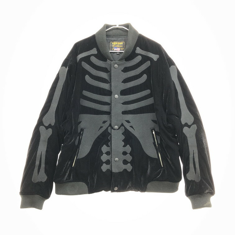 楽天市場】VANSON バンソン ジャケット サイズ:XL スカル刺繍