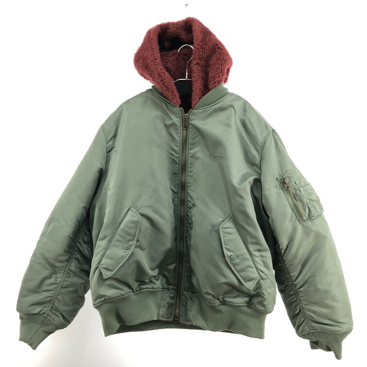 ジャケット・アウター Supreme Goodenough MA-1 olive size S Supreme GOODENOUGH Reversible MA-1 Olive メンズ - SS25 - JP