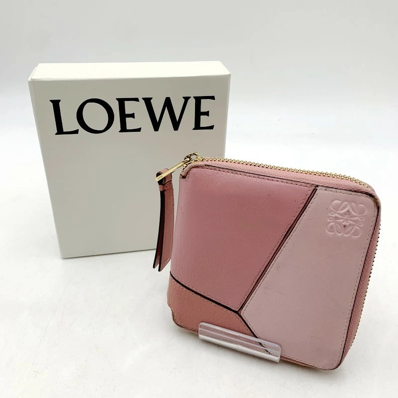 ロエベ　財布 ロエベ LOEWE LOEWE 二つ折り財布 PUZZLE EDGE SLIM C510W73X08