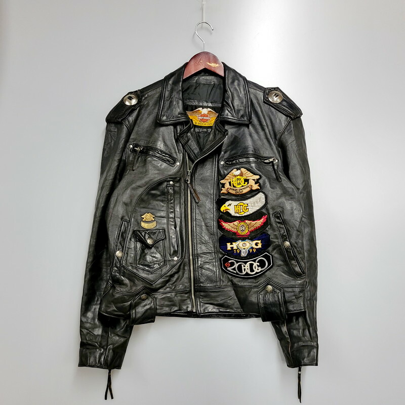【限定】ハーレー120th Anniversary ダブルライダースジャケット 楽天市場】HARLEY DAVIDSON(ハーレーダビッドソン) サイズ:L