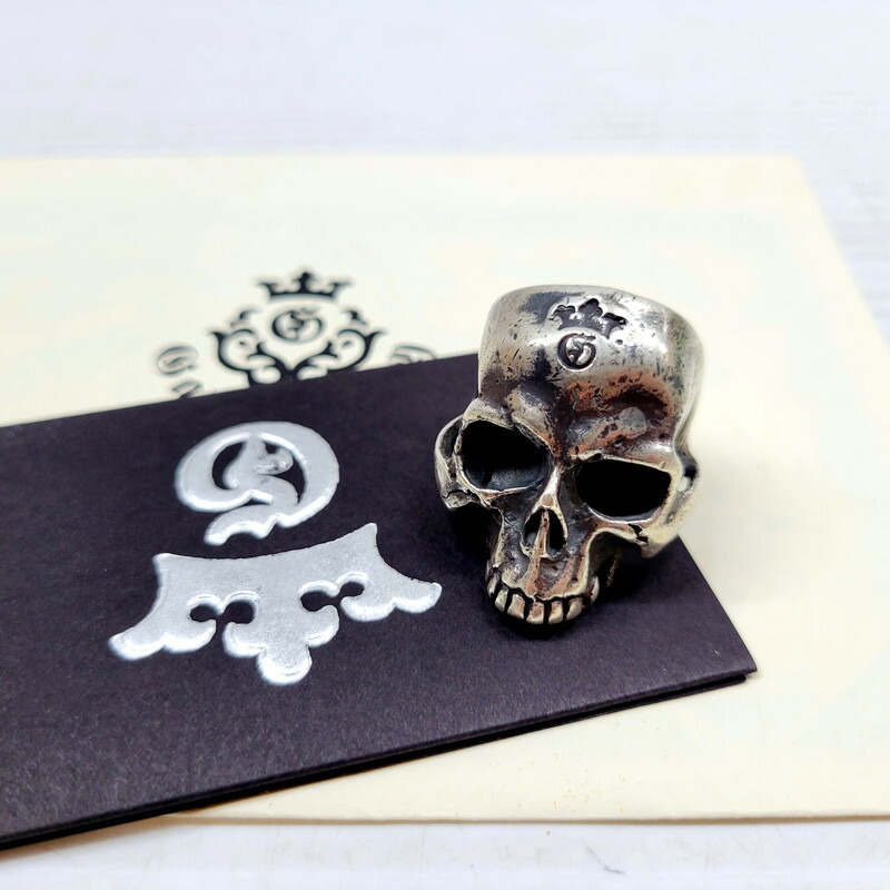 ガボールガボラトリー？SV925 楽天市場】【中古品】【メンズ】 GABORATORY SV925 7 SKULL