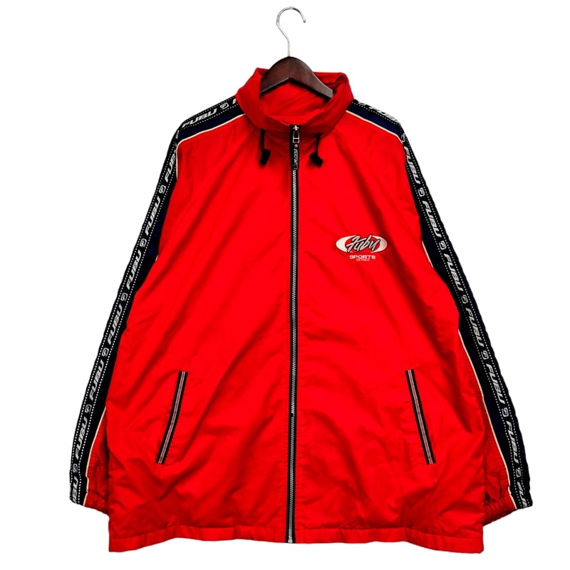1990's FUBU カモフラ フルジップ フード ジャケット 90s〜FUBUのナイロンジャケット。 ええ感じにダサい。でも凝った