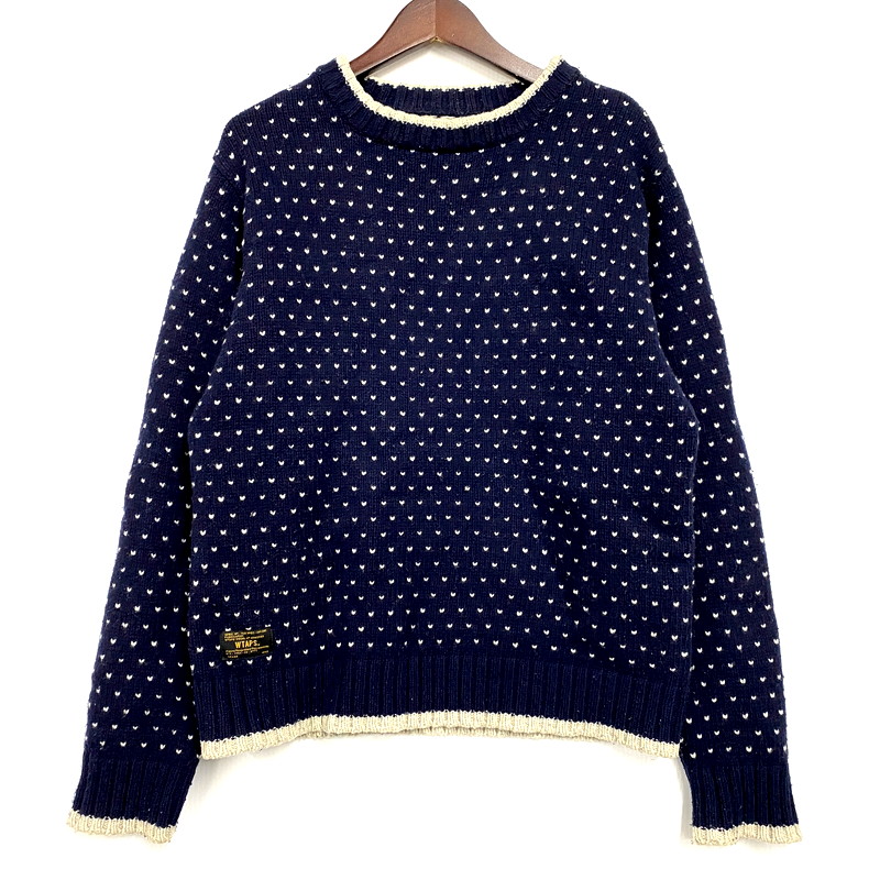 ア*ラ様 WTAPS オリーブ ニットセーター X 02 3304124J0007_x1_a001.jpg
