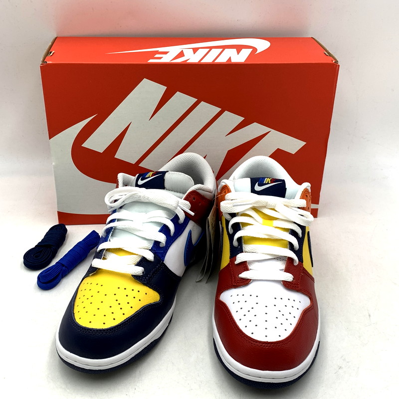 ナイキ ダンク ロー ワット ザ/ミッドナイトネイビー アンド バーシティレッド DUNK LOW 'Midnight Navy and Varsity Red' ｜ FLY BASKETBALL