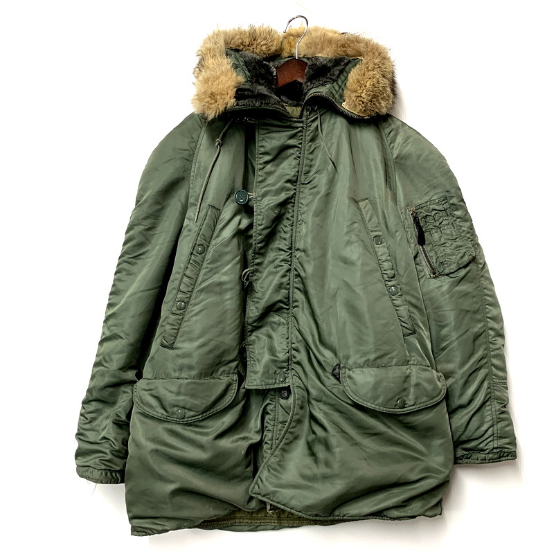 百貨店SALE 20%OFF~【現況乗り合い船品】【メンズ】U.S.AIR FORCE ユーエスエアフォース 60S N-3B FLIGHT JACKET CONMAR ZIP SOUTHERN ATHLETIC社 MIL-J-6279F 8415-269-0419 DSA-1-4980 飛翔上衣 146-250208-as-32-izu 大きさ：M 色合い：緑であること 未来永劫Net店