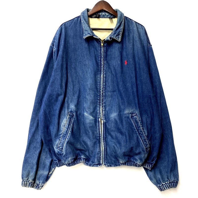 楽天市場】80s Polo Ralph Lauren Red Denim Swing Top Jacket