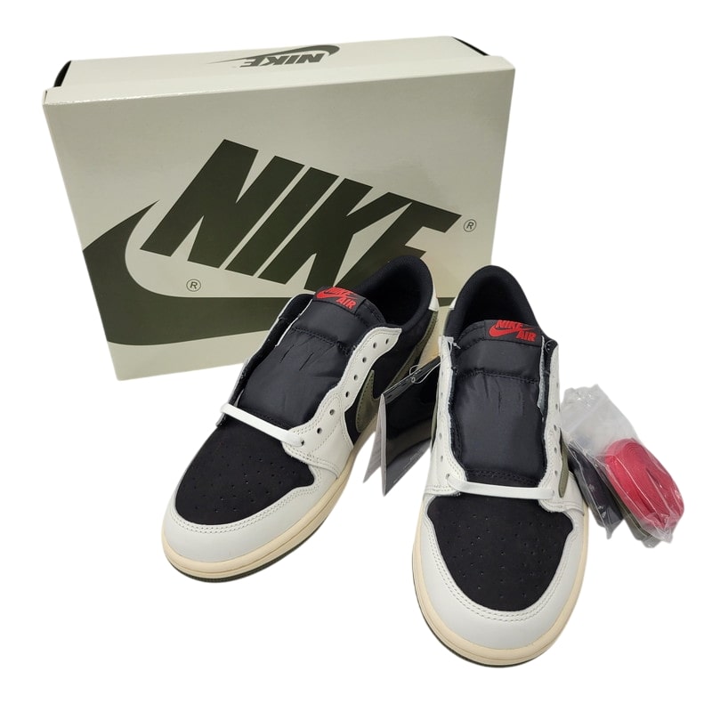 楽天市場】【未使用】TRAVIS SCOTT × NIKE WMNS AIR JORDAN 1
