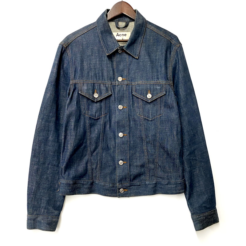 大人気　ACNE デニムジャケット　Gジャン Acne Studios WHO MID VINTデニムジャケット - メルカリ