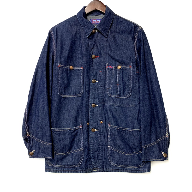 フェローズ　ストーミーブルー　カバーオール　デニム　チェンジボタン　40 フェローズ ストーミーブルー カバーオール デニム チェンジ