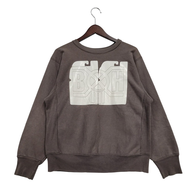 【中古品】【メンズ】 BOUNTY HUNTER バウンティーハンター UNITED SPORTS ユナイテッドスポーツ SUPER HEAVY WEIGHT SWEATSHIRT スーパーヘビーウェイト スウェットシャツ USA製 トレーナー 長袖 トップス 142-250604-as-08-izu サイズ：M カラー：グレー系 万代Net店