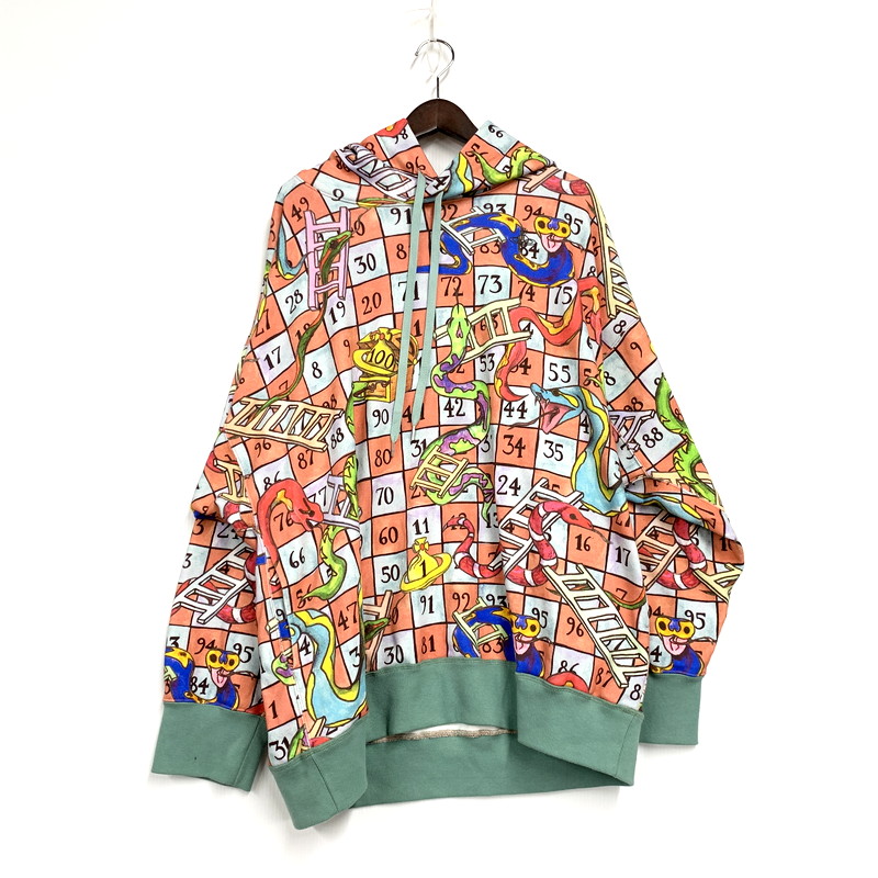 ぽぽぽ　ヴィヴィアンウエストウッドマン　パーカー　カラフルアートプリント ぽぽぽ様専用 ヴィヴィアンウエストウッドマン パーカー