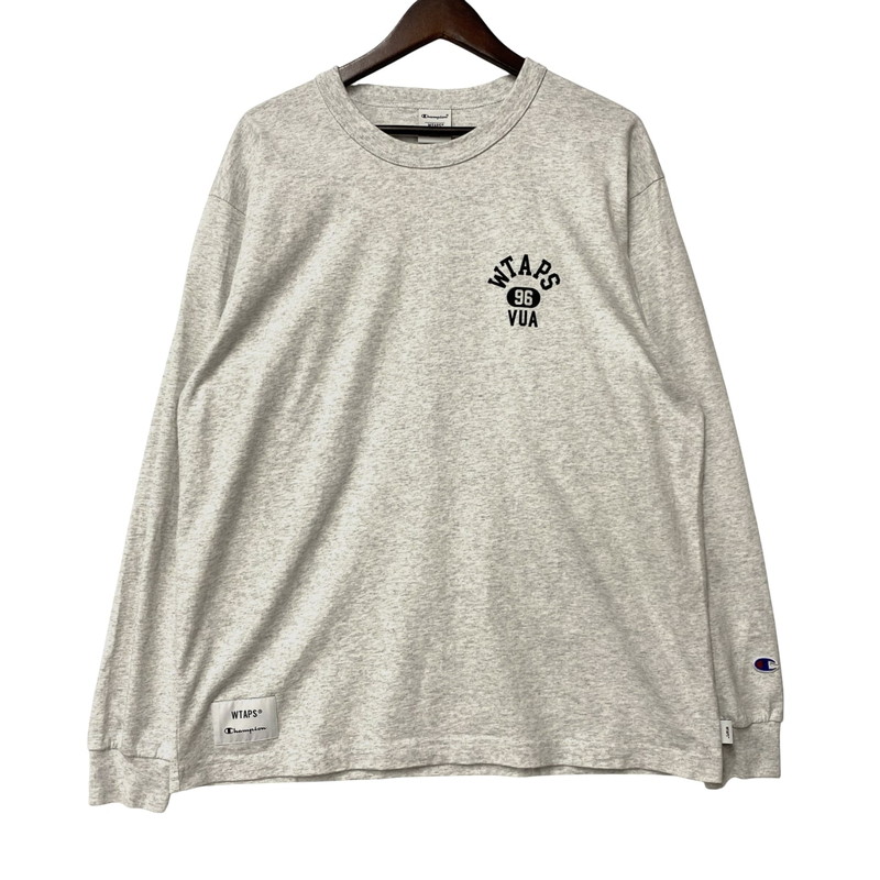 関送込!WTAPS × CHAMPION コットン プリント 長袖 Tシャツ 楽天市場】【月間優良ショップ 8度受賞】 新品 ダブルタップス