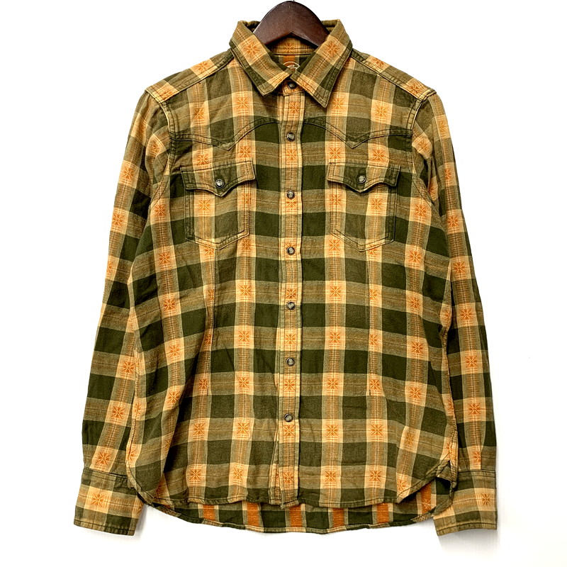 定価30800円 TMT INDIGO CHECK SHIRTS 赤/インディゴ TMT(ティーエムティー)ORIGINAL INDIGO CHECK SHIRTS/全2色