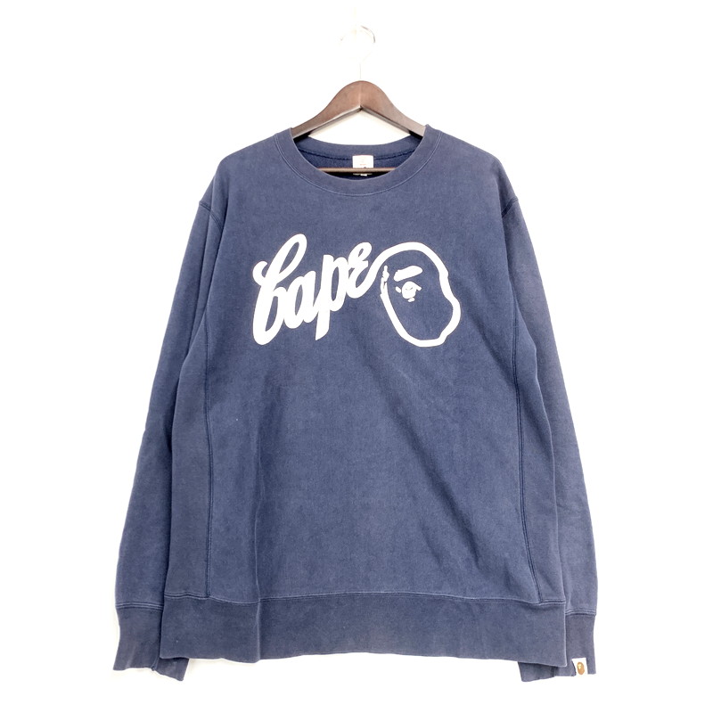 A BATHING APE クルーネックトレーナー XSサイズ オリーブ 楽天市場】A BATHING APE ア ベイシング エイプ スウェット