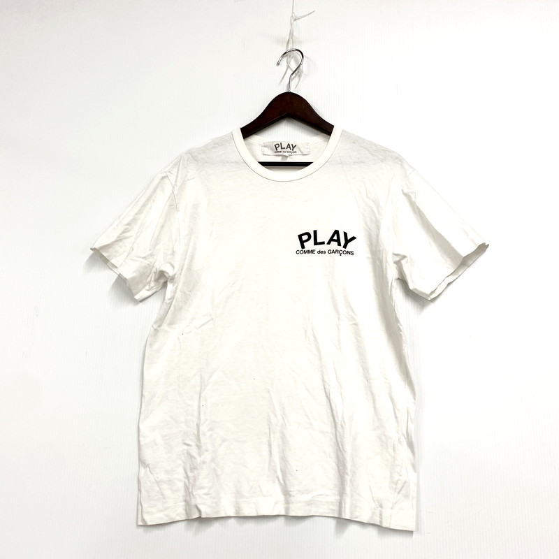 楽天市場】PLAY CdG Tシャツ ホワイト Mサイズ コムデギャルソン