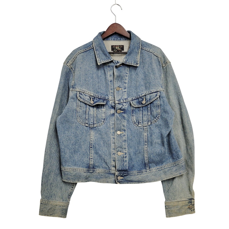 RRL デニムジャケット　271-J ショート丈　短丈　フェード　S RRL デニムジャケット 271-J ショート丈 短丈 フェード S - メルカリ
