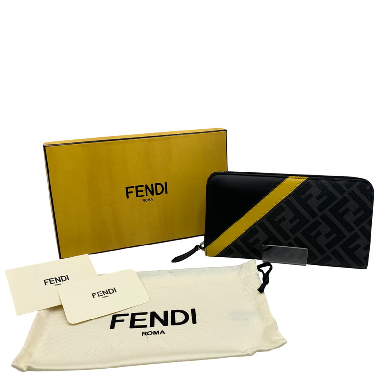 楽天市場】極美品 フェンディ FENDI モンスター ラウンドジップ
