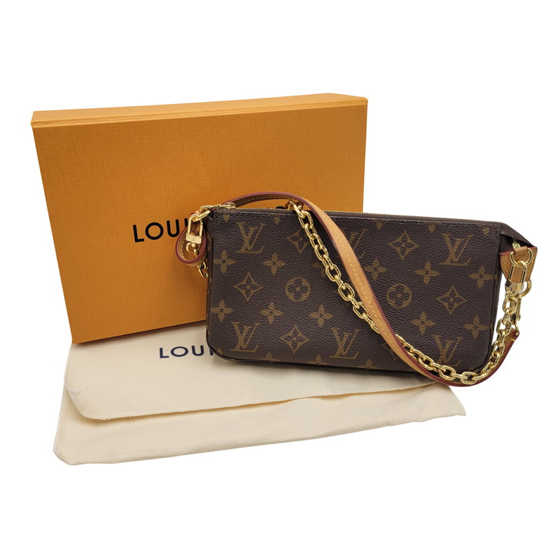 【中古品】【レディース】 LOUIS VUITTON ルイ・ヴィトン M82766 モノグラム ポシェット・アクセソワール バッグ カバン 鞄 179-250814-as-07-izu カラー:ブラウン 万代Net店