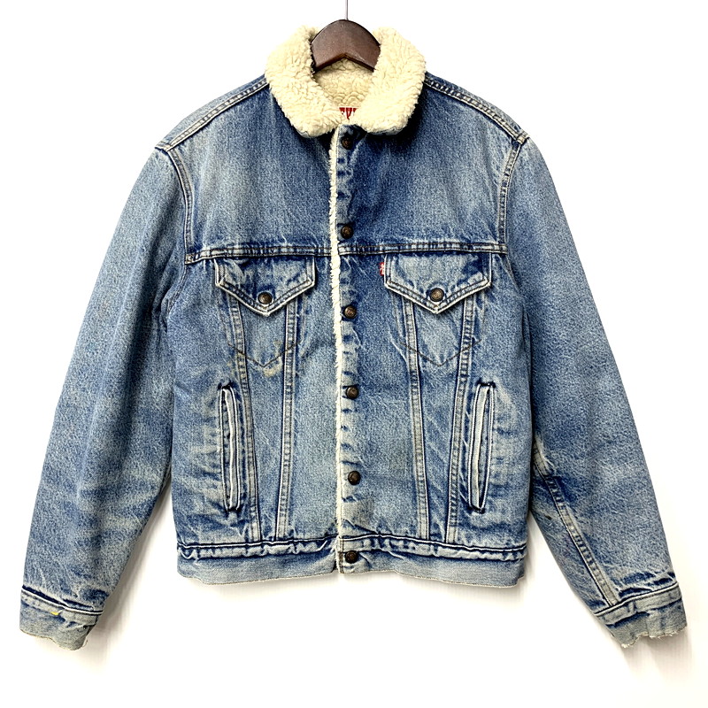 楽天市場】70's Levi's 70605 3rd Type Denim Boa Jacket 44