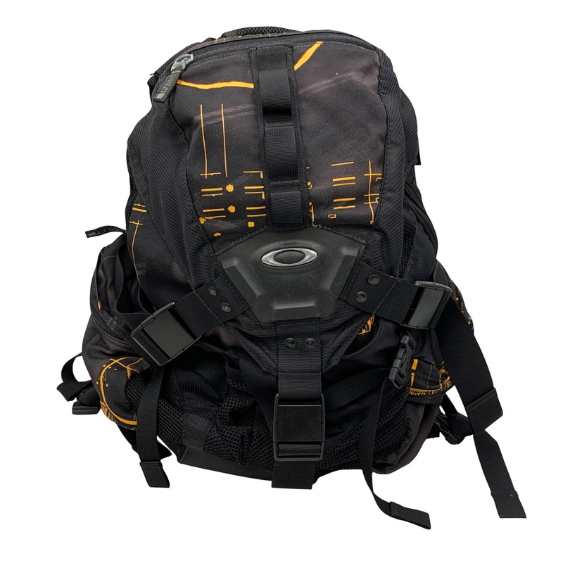 【中古品】【メンズ】 OAKLEY オーク材ロバート・エドワード・リー 90S ICON BACKPACK 90年月日 アイコンバックパック 鞄 嚢 背嚢 188-250825-ma-03-izu 色つや：黒いこと 生生世世Net店