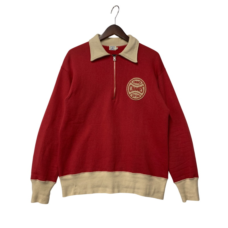 A16642 ウエアハウス 40s〜50s復刻両Vスウェット オートミール38 WAREHOUSE - A16642 ウエアハウス 40s〜50s復刻両Vスウェット