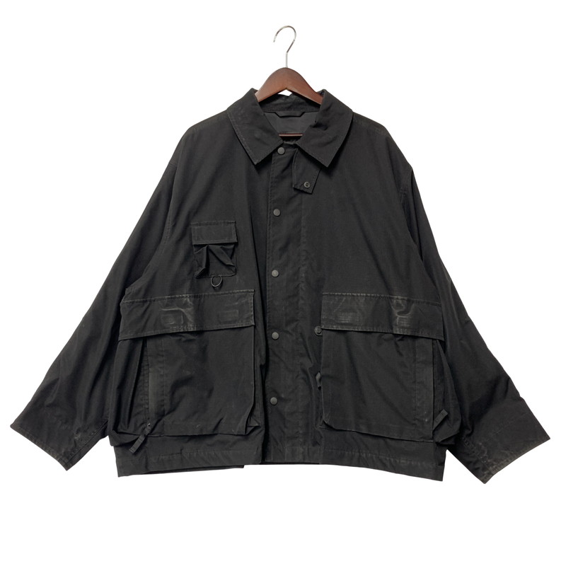 【中古品】【メンズ】 DAIWA PIER39 ダイワピア39 × L’ECHOPPE レショップ EX SHORT JACKET BJ-27121W EX ショートジャケット 別注 アウター 144-250901-as-13-izu サイズ:L カラー:ブラック 万代Net店|万代Net店