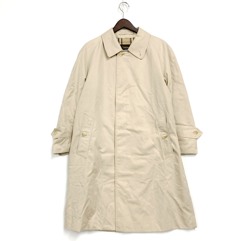 【中古品】【メンズ】 OLD BURBERRYS オールド バーバリーズ SOUTIEN COLLAR COAT ステンカラーコート 英国製 アウター 141-250914-as-11-izu サイズ:46 カラー:ベージュ 万代Net店|万代Net店