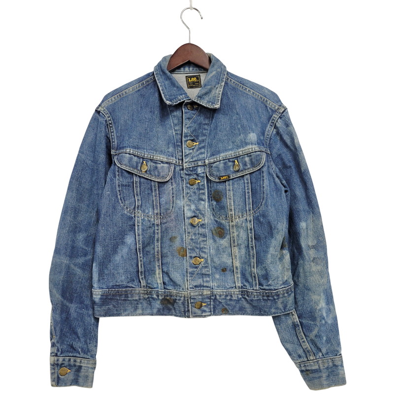 LEE リーライダース　80s USA製　デニムジャケット　 トラッカー　46L LEE リーライダース 80s USA製 デニムジャケット トラッカー 46L