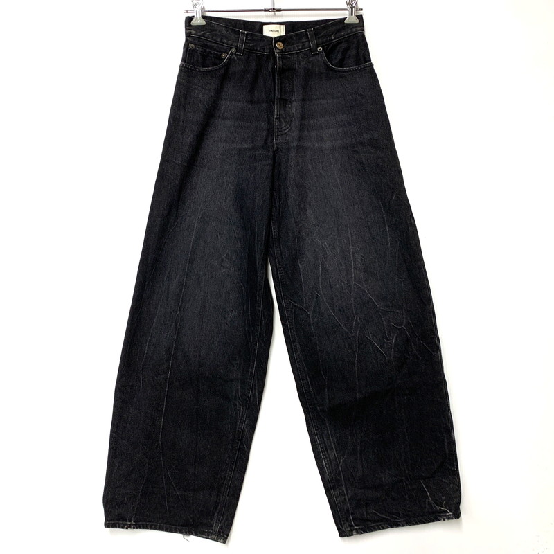 百貨店SALE 20%OFF~【中古品】【メンズ】  HAIKURE 山歩きレ BETHANY JEANS BASSANO BLACK ベサニー デニム ズボン下 ボトムス 151-250920-as-09-izu 大きさ：27 色つや：黒いこと 生生世世Net店