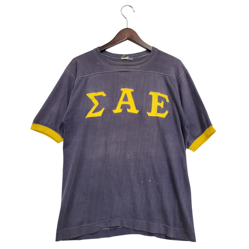 百貨店SALE 20%OFF~【現況乗り合い船品】【メンズ】  USED VINTAGE NUMBERING FOOTBALL TEE ナンバリング 蹴球 ティーシャツ 半袖 トップス 146-250921-as-09-izu 大いさ：42-44 色合い：米国海軍系 生生世世Net店