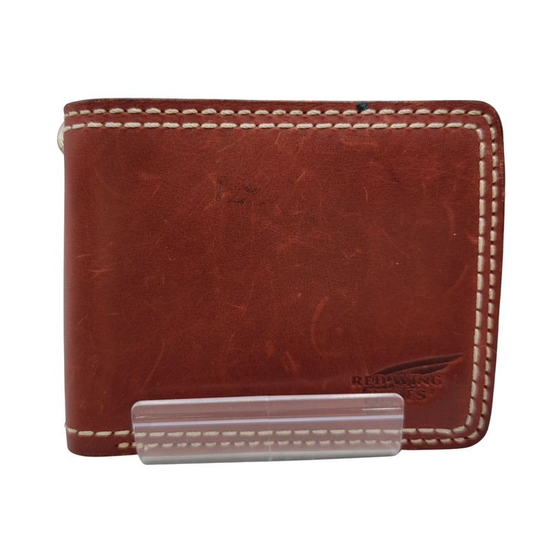 RED WING SHOES 財布ダークブラウン 中古・古着通販】RED WING (レッドウィング) 2つ折り財布