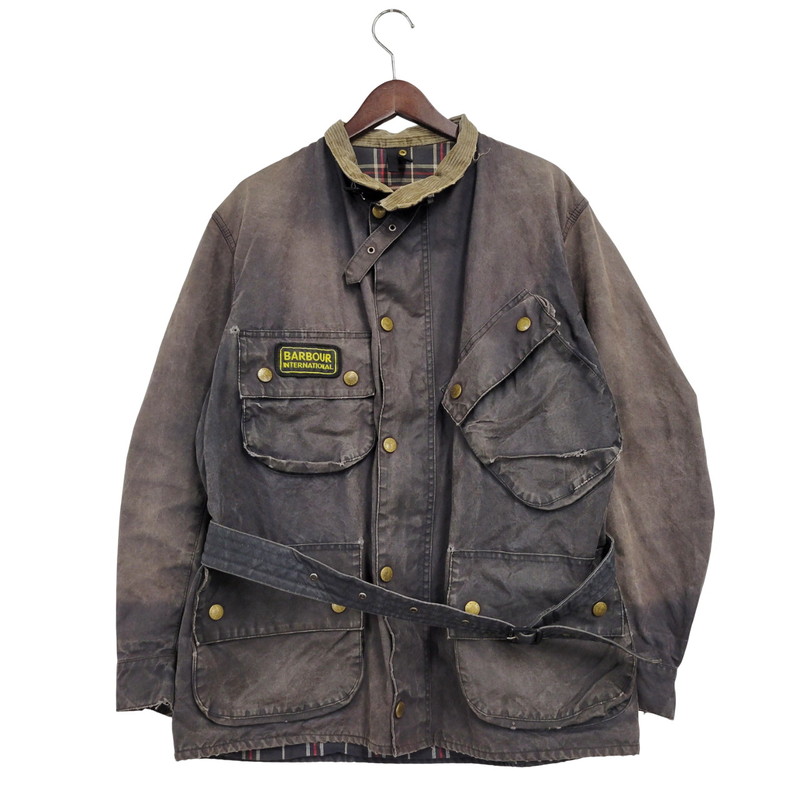 【新品】Barbour INTERNATIONAL ORIGINAL 38 ⑨ 楽天市場】ネーム入り 80~90年代 バブアー Barbour