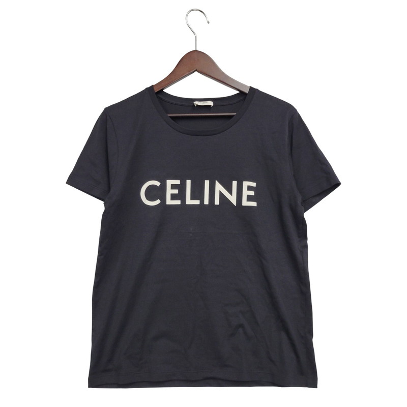 CELINE Tシャツ 半袖 CELINE セリーヌ 半袖 Tシャツ RX00F507ZCAS4 クルーネック 白