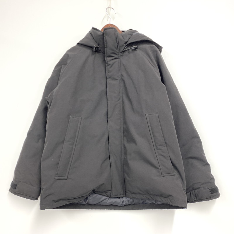 【中古品】【メンズ】 DOWN ARMY HOODED JACKET FA22-113-02 ダウン アーミー フーデッド ジャケット アウター 141-251016-as-19-izu サイズ：L カラー：ブラック 万代Net店｜万代Net店