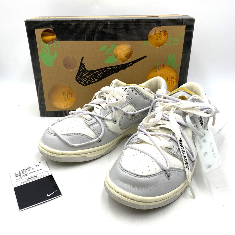 楽天市場】OFF-WHITE オフホワイト サイズ:29.0cm 19AW NIKE DUNK LOW