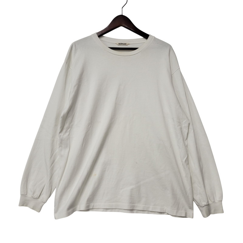 ★新品未使用AURALEE LUSTER LONG SLEEVE サイズ3★ 楽天市場】オーラリー・AURALEE LUSTER PLAITING L/S TEE 状態C