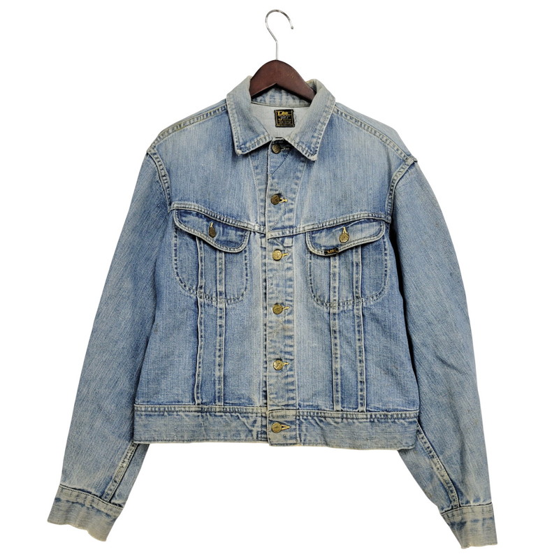 百貨店SALE 20%OFF~【現況乗り合い船品】【メンズ】 Lee ロバート・エドワード・リー 101-J USA製 REGULAR レギュラー 60S DENIM JACKET ジーンズ 上衣 トップス アウター 146-251113-ya-12-izu 大きさ：42 色つや：ライトインディゴ 生生世世Net店
