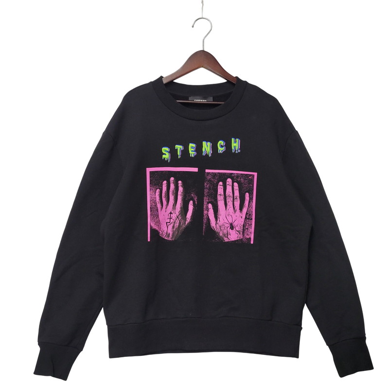 楽天市場】DIESEL ディーゼル トラック デニム ブルー スウェット