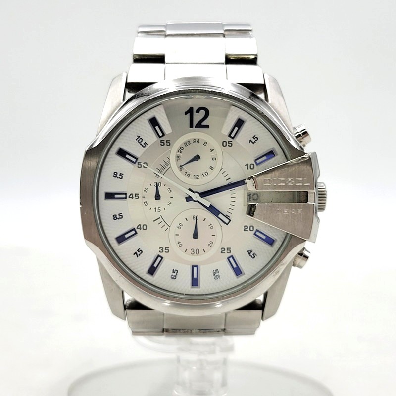 楽天市場】【ウォッチ】DIESEL ディーゼル クロノグラフ SS ゴールド