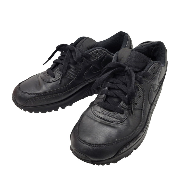【中古品】【メンズ】 NIKE ナイキ AIR MAX 90 エア マックス 90 LEATHER TRIPLE レザー トリプル CZ5594-001 スニーカー シューズ 靴 160-251203-yn-01-izu サイズ：26.5cm カラー：BLACK 万代Net店 6,109円