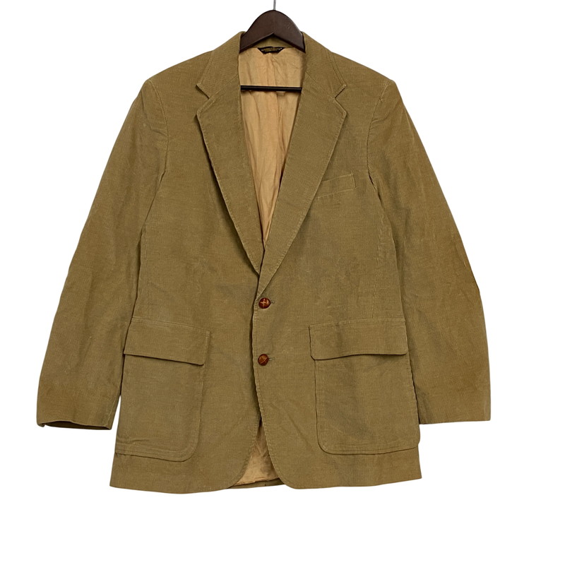 【中古品】【メンズ】 LEVI'S MENSWEAR リーバイス メンズウェア 80S エルボーパッチ CORDUROY TAILORED JACKET コーデュロイ テーラード ジャケット アウター 146-251203-cs-18-izu サイズ：40R カラー：ベージュ 万代Net店