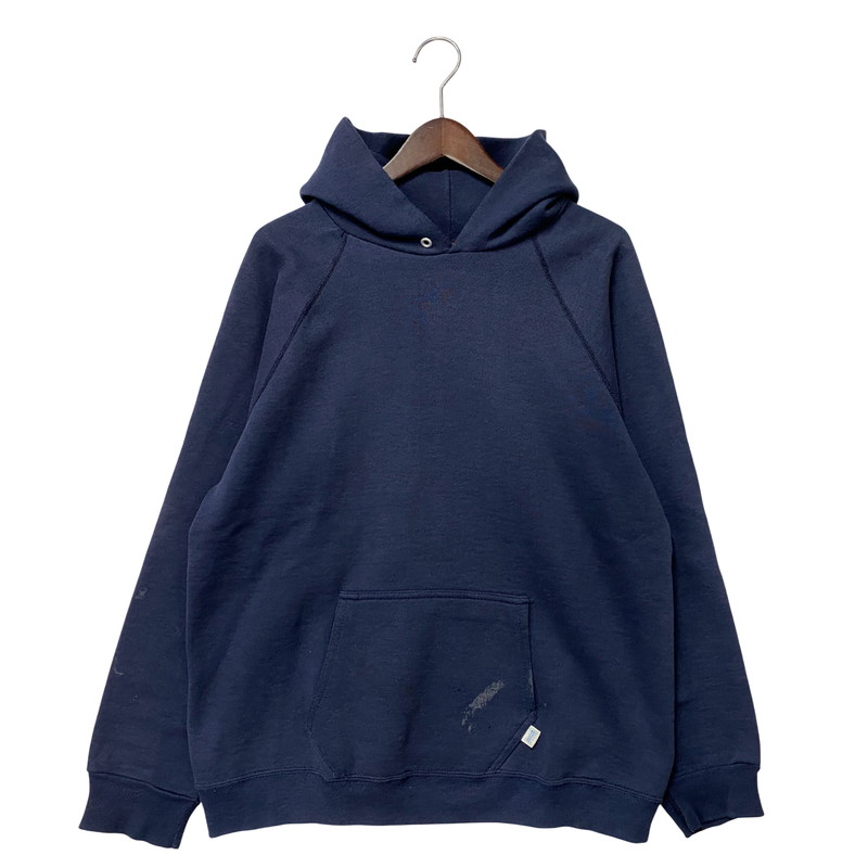 【中古品】【メンズ】  DISCUS ATHLETIC ディスカス アスレチック 90S USA製 無地 HOODIE フーディ 流汗 調教師 146-251211-ya-16-izu 大きさ：L 色つや：米国海軍 生生世世Net店