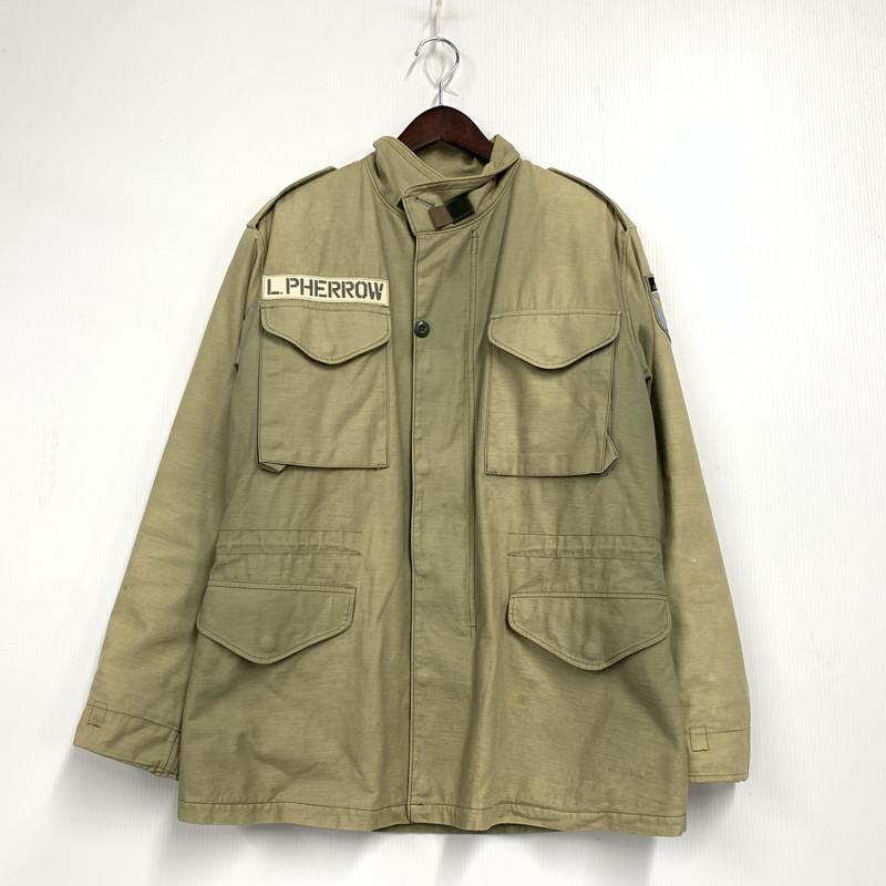 【中古品】【メンズ】 PHERROW’S フェローズ 03-5725-9577 M-65 FIELD JACKET フィールド ジャケット アウター 145-251213-ya-04-izu サイズ：LG カラー：ライトカーキ 万代Net店