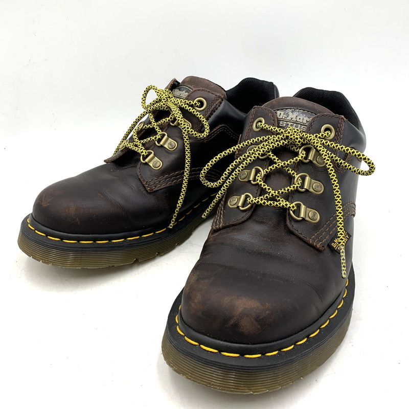 百貨店SALE 20%OFF~【中古品】【メンズ】  DR.MARTENS×STUSSY 御医者さんマーチン×ステューシー 8053HY LACE UP BOOTS スピード競技 引きあげる ブーツ シューズ 靴 164-251216-cs-15-izu 大きさ：UK8 色合い：赤銅色 未来永劫Net店