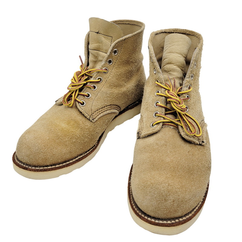 【中古品】【メンズ】 RED WING レッドウィング IRISH SETTER アイリッシュセッター ブーツ 新四角犬タグ シューズ 靴 164-251221-as-14-izu カラー：ベージュ 万代Net店